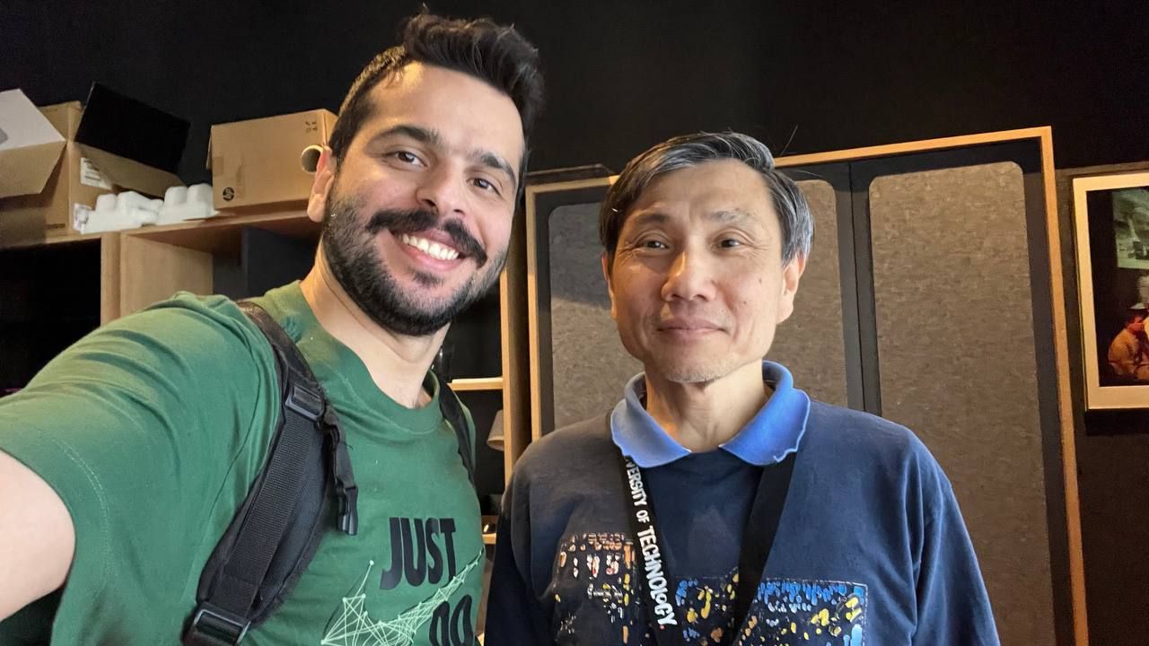 With Professor Chee Peng Lim at IEEE SMC Summer School 2024