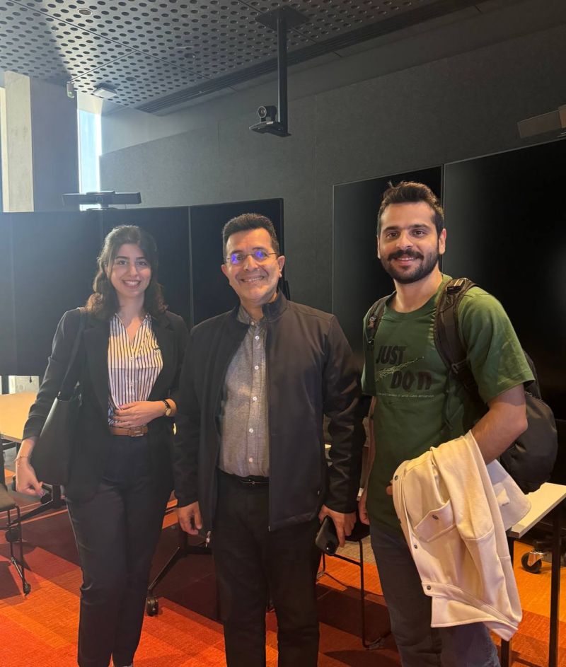 With Distinguished Professor Saeid Nahavandi at IEEE Summer School 2024